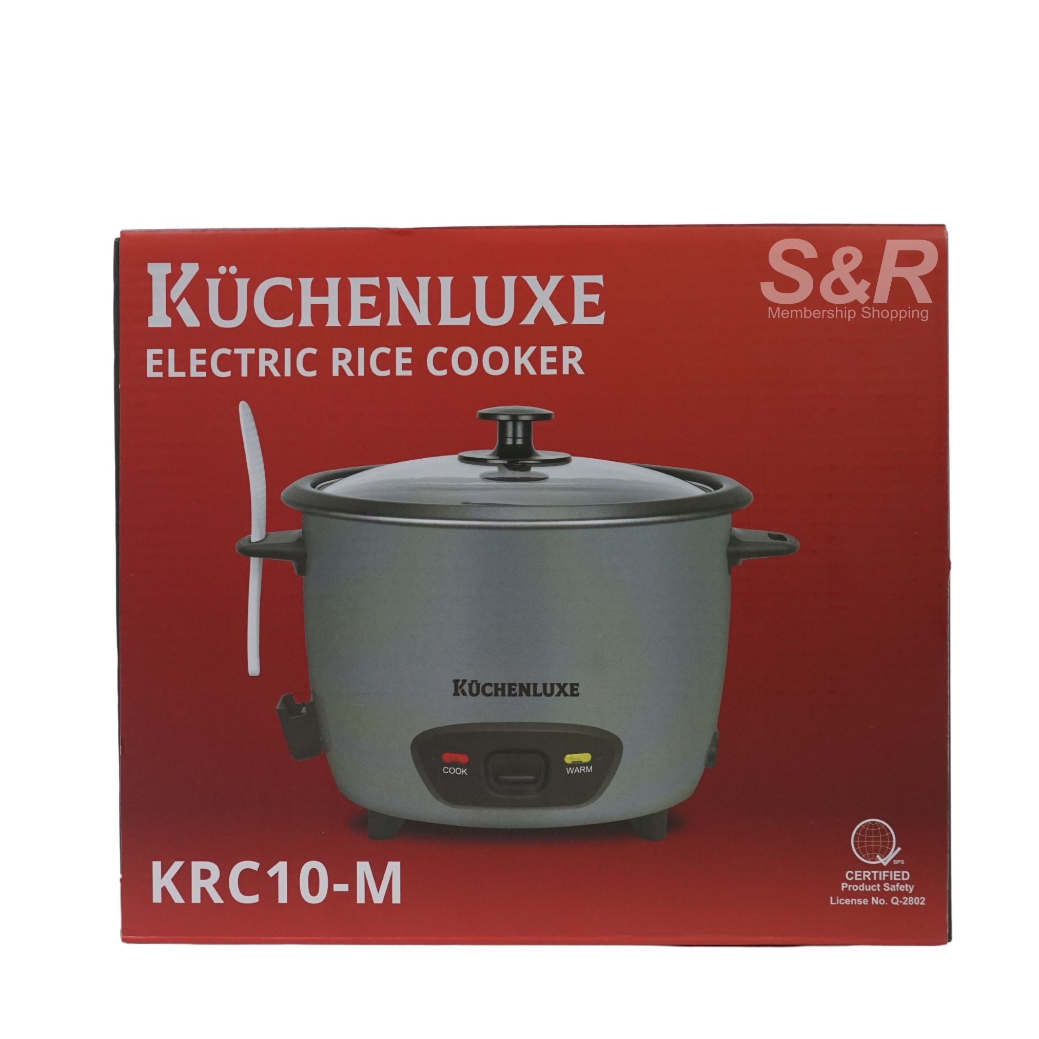 Kuchenluxe Electric Rice Cooker 5 cup capacity Kuchenluxe Electric Rice Cooker 5 cup capacity